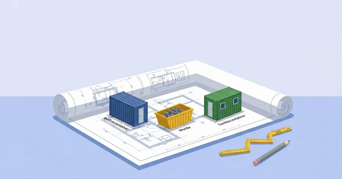 Baustelleneinrichtungsplan erstellen